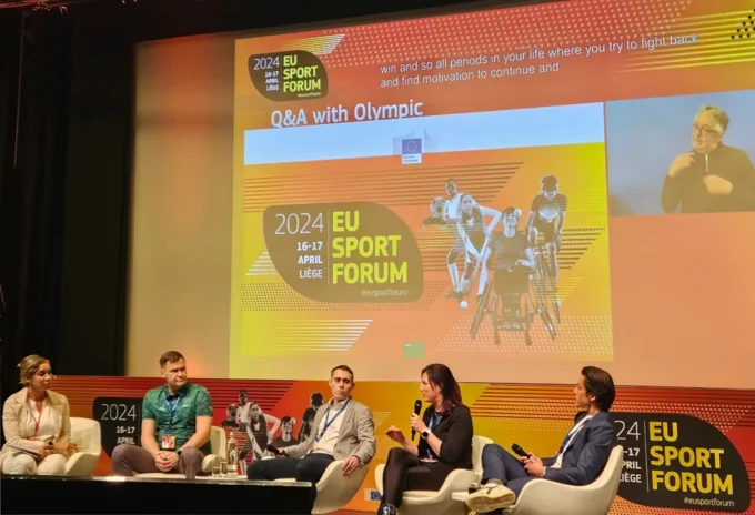 Session with Olympians and Paralympians