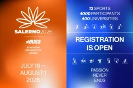 Registration for the European Universities Games 2026 is now open