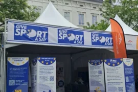 Kickoff of the Give Sport a Say project events