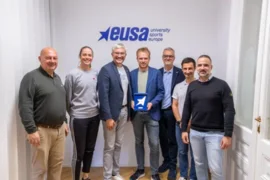 Student Sports Netherlands visit EUSA office