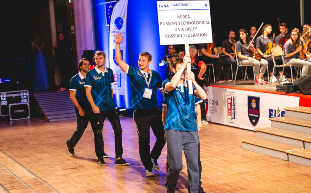 Table Tennis 2019 opening march pass