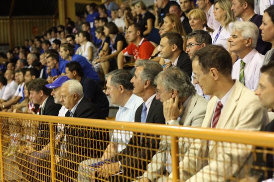 VIPs and spectators VIPs and spectators