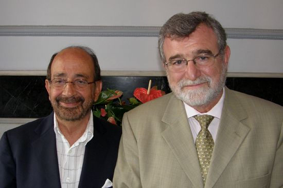 Mr Alberto Gualtieri, EUSA President and prof. dr. Jose Manuel Roldan, Rector of the University of Cordoba Mr Alberto Gualtieri, EUSA President and prof. dr. Jose Manuel Roldan, Rector of the University of Cordoba