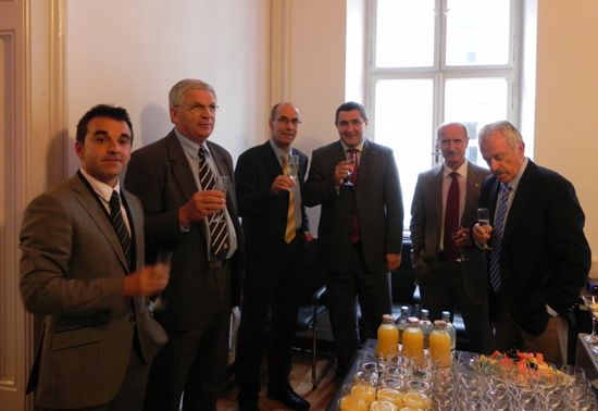 Toast for good luck Toast for good luck