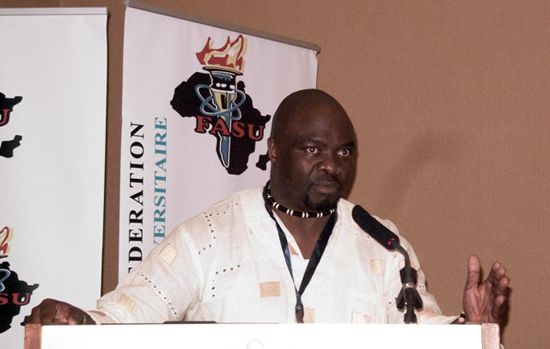 FASU new President Dr Malumbete Michael Ralethe FASU new President Dr Malumbete Michael Ralethe