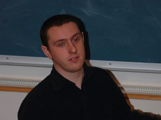 Julien Buhajezuk , EUSA STC, giving a presentation Julien Buhajezuk , EUSA STC, giving a presentation