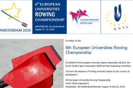 Invitation EUC Rowing 2010