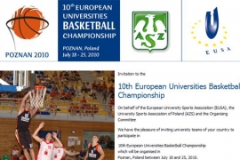 Invitation EUC Basketball 2010