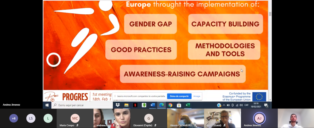 PROGRES Project action plan